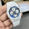 Audemars Piguet white ceramic royal oak