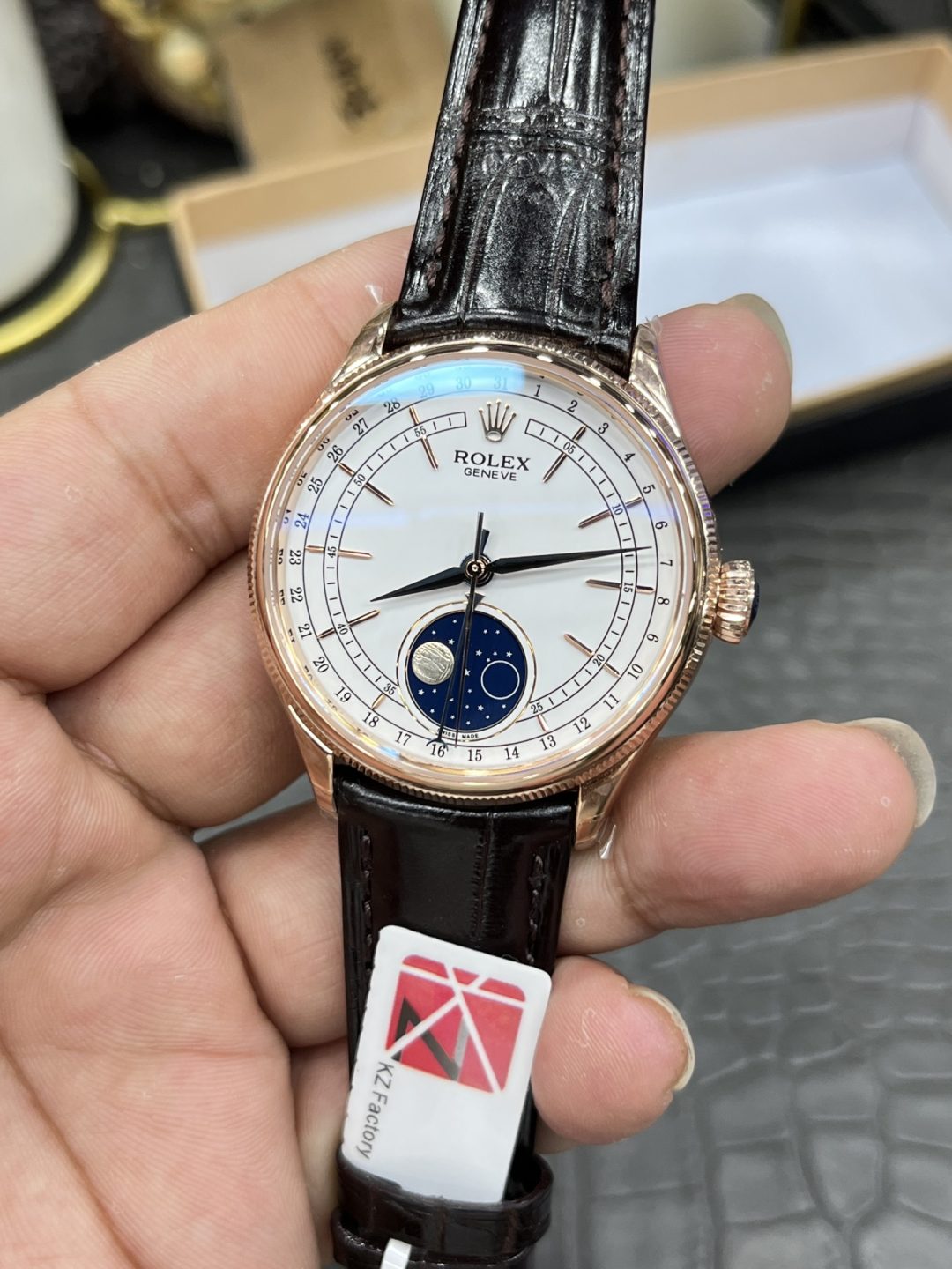 KZ Rolex Cellini Sun 458