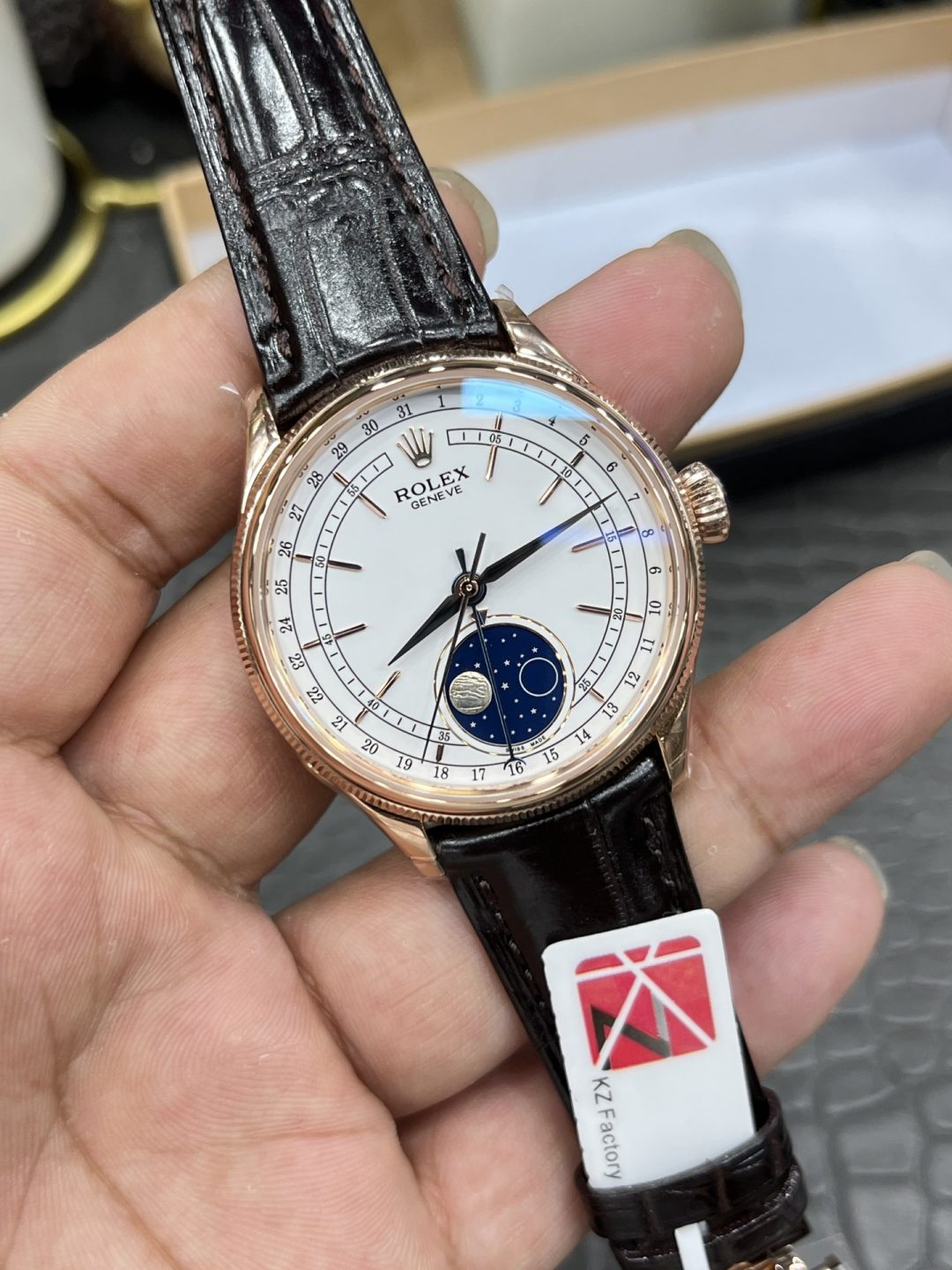 KZ Rolex Cellini Sun 458