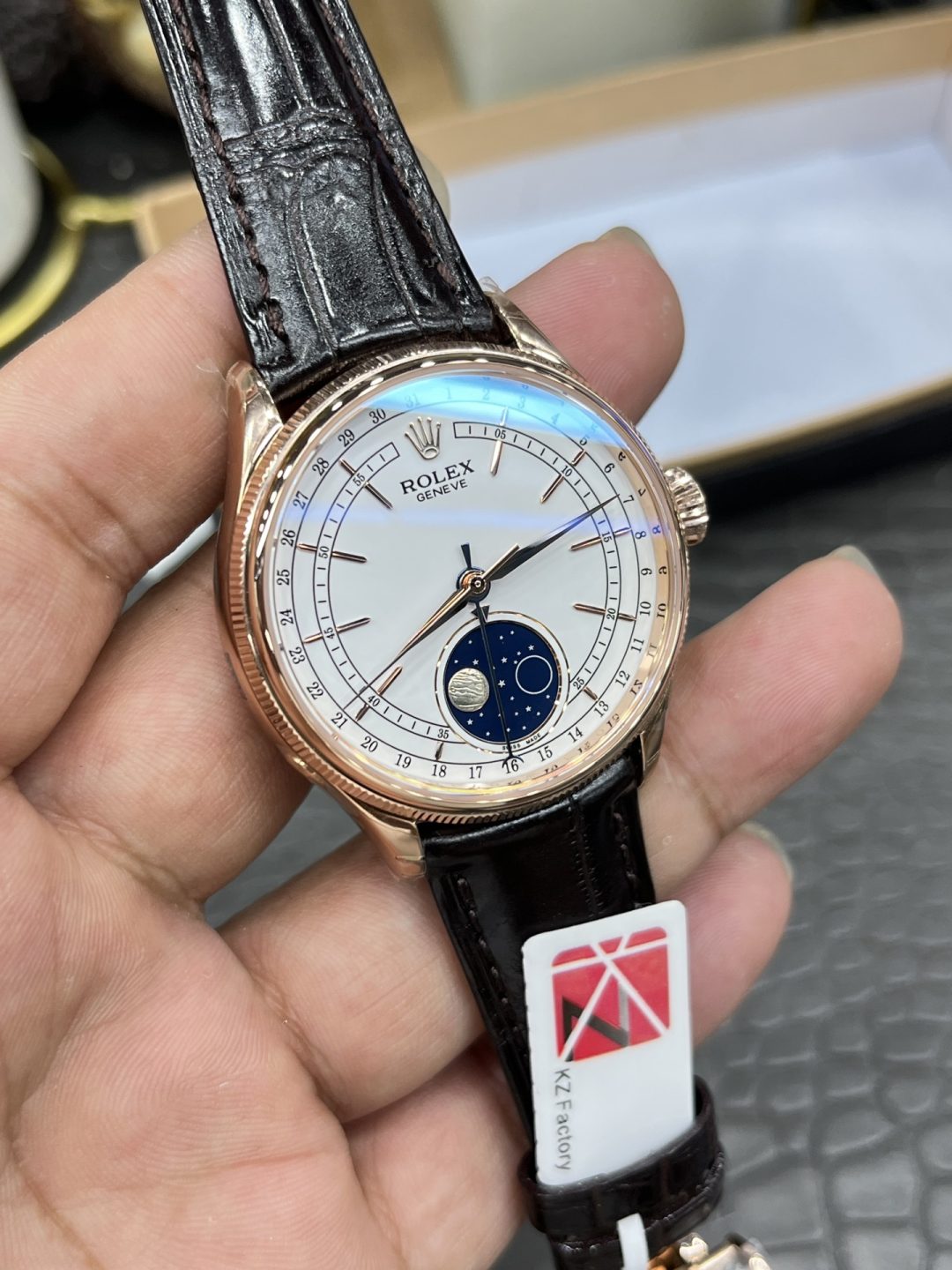 KZ Rolex Cellini Sun 458