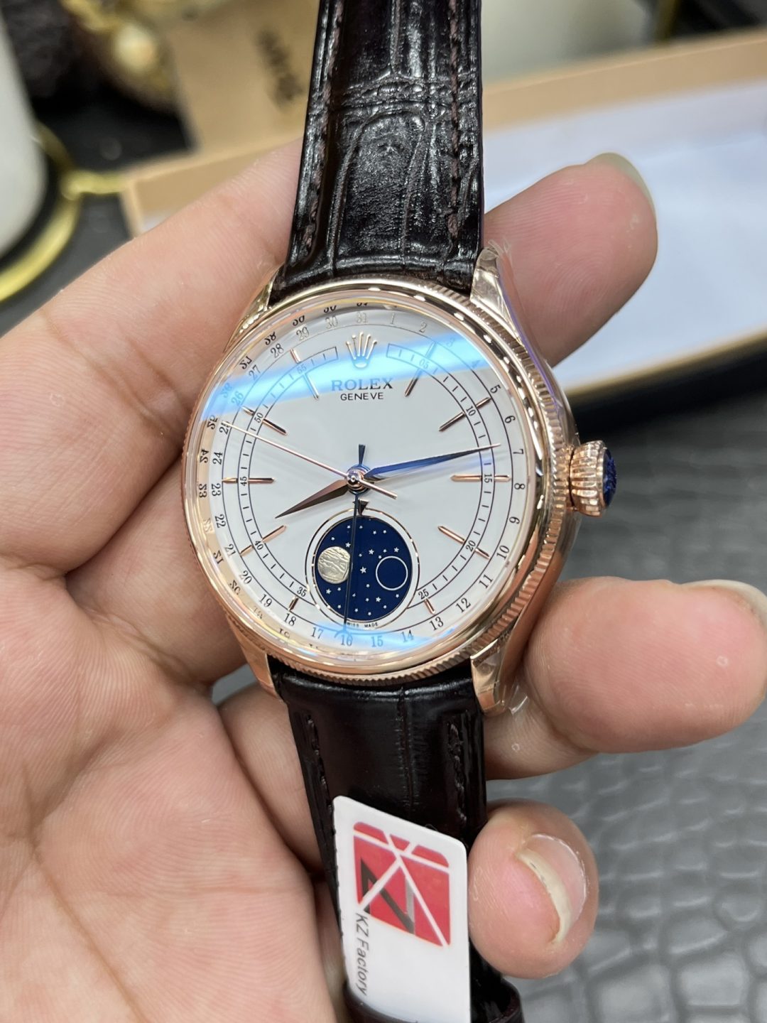 KZ Rolex Cellini Sun 458