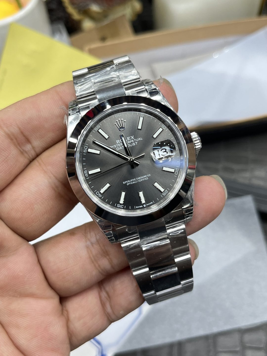 VS Rolex Datejust Grey 437