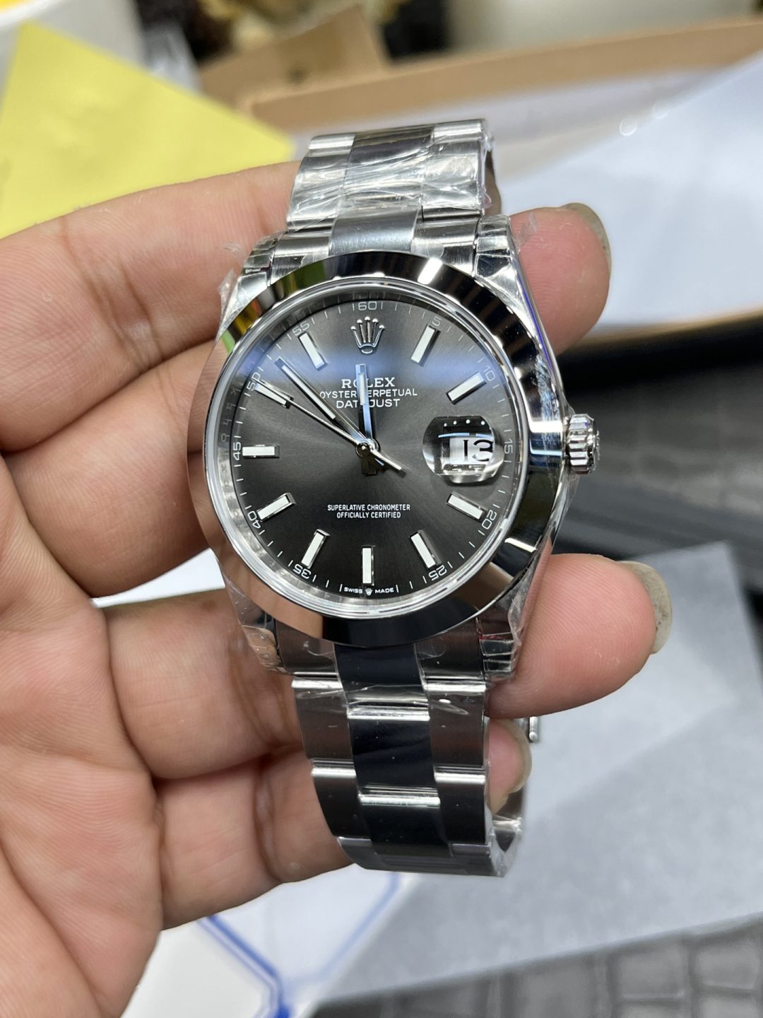 VS Rolex Datejust Grey 437