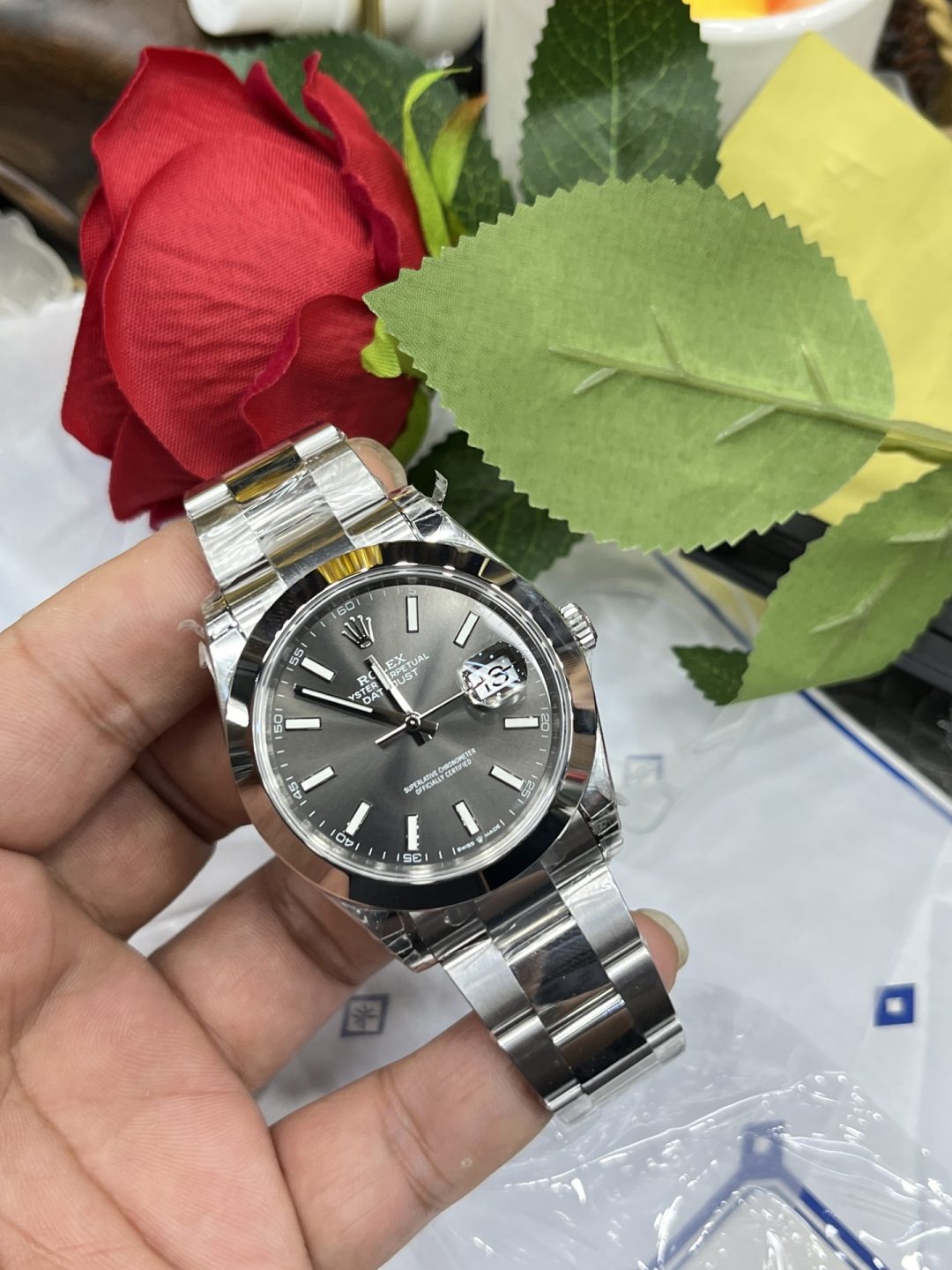 VS Rolex Datejust Grey 437