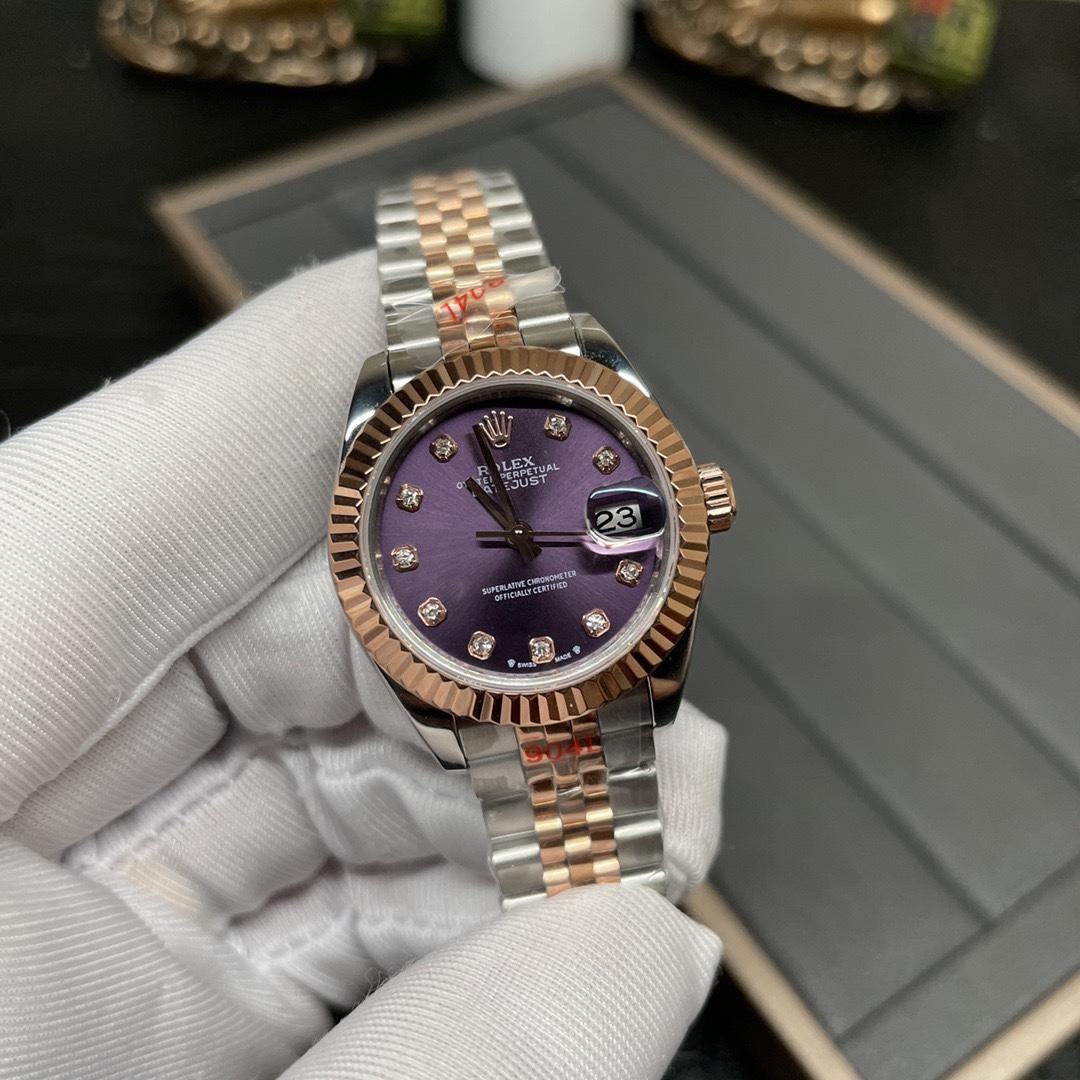 Women's Purple Log 28mm