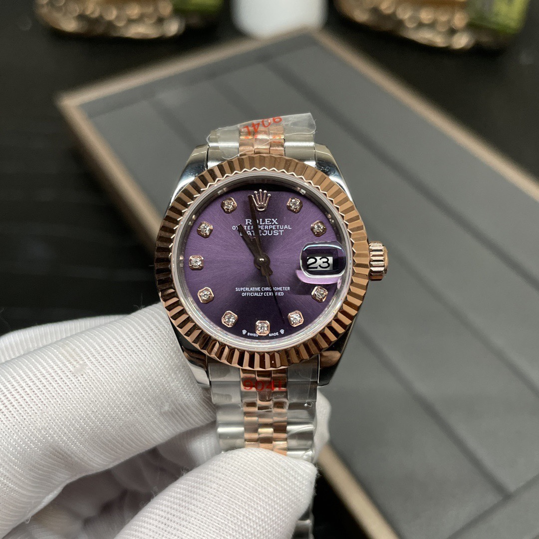 Women's Purple Log 28mm