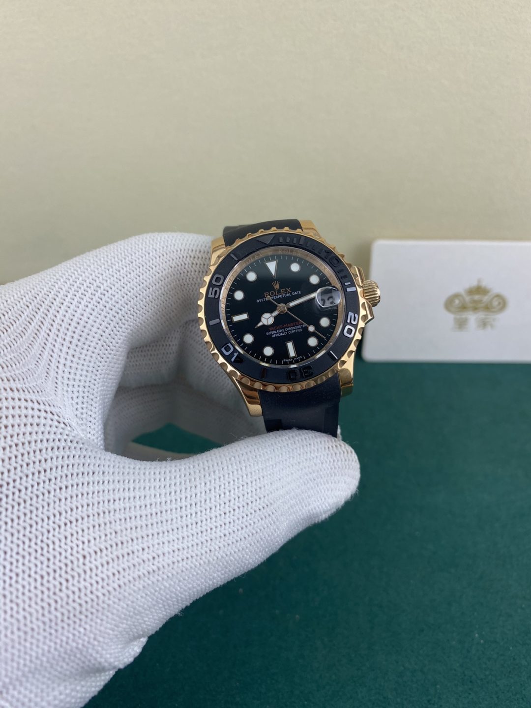 Royal Live Shot Rolex Yachts Celebrity Women's Gold Yacht