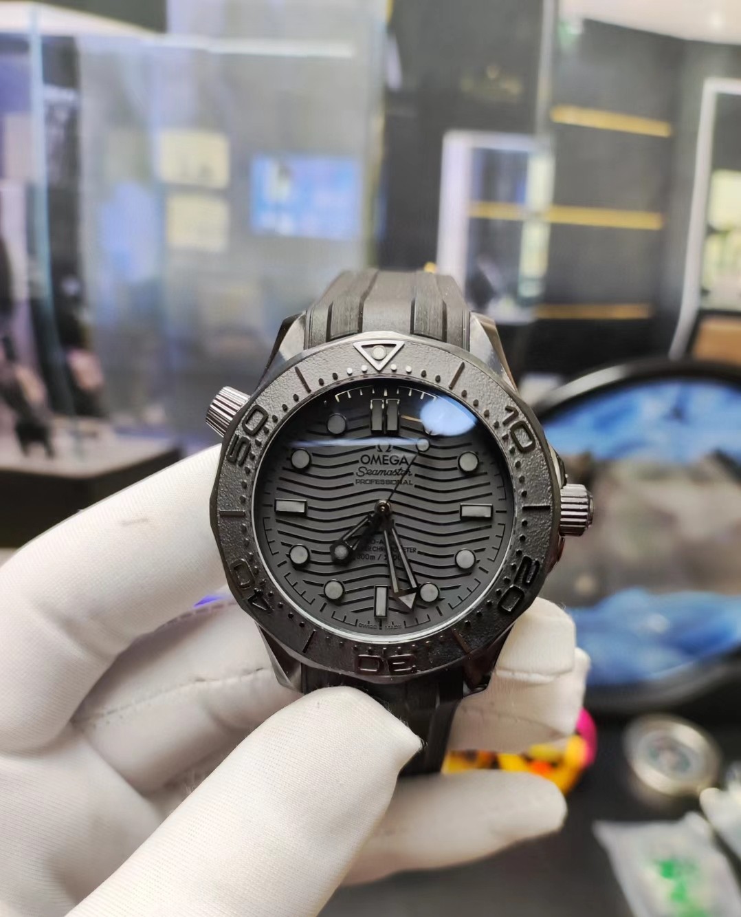 Omega Seamaster 300 Black Samurai